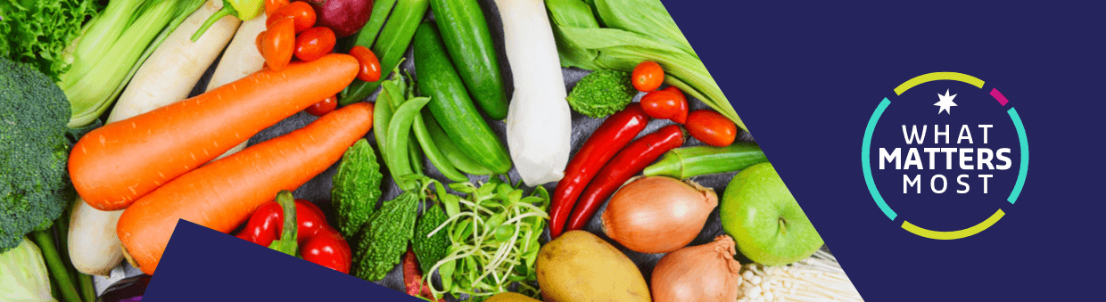 variety of vegetables for healthy eating