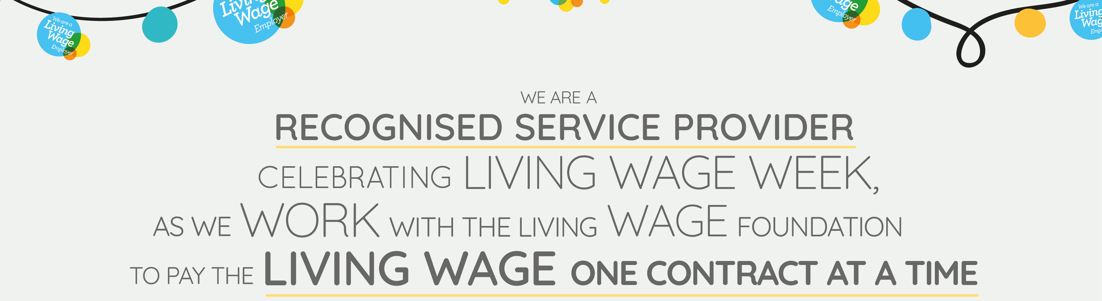 Living Wage Week banner