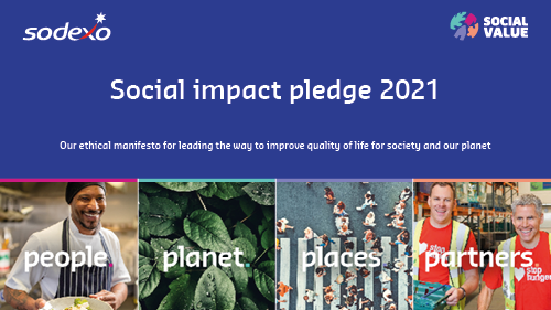 Image illustrating Sodexo Social Impact Pledge