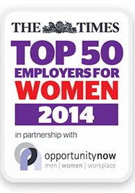 Sodexo in The Times Top 50 for women